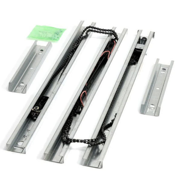 Εικόνα της Μεταλική ράγα με αλυσίδα σπαστή 3x110